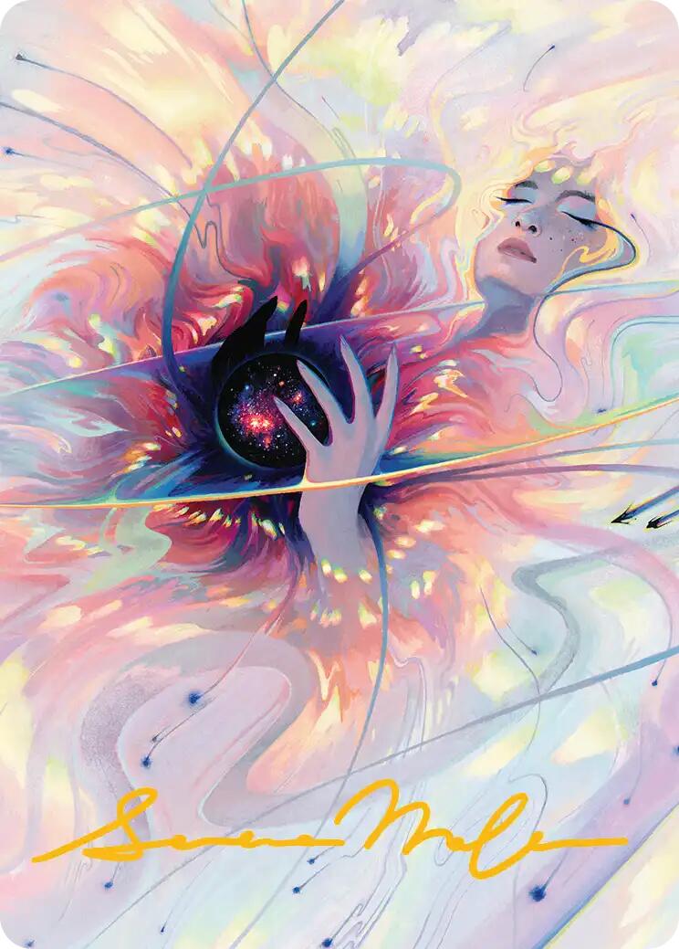 Beyond the Quiet Art Card (Gold-Stamped Signature) [Edge of Eternities Art Series] | Devastation Store