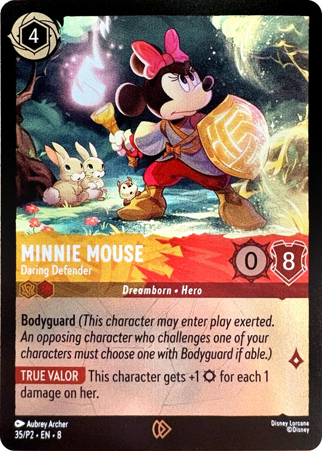 Minnie Mouse - Daring Defender (35) [Promo Cards] | Devastation Store