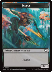 Insect // Elemental (0007) Double-Sided Token [Edge of Eternities Tokens] | Devastation Store