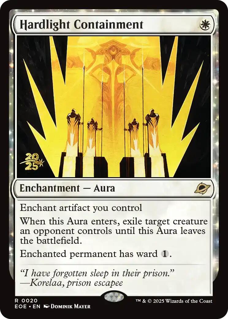 Hardlight Containment [Edge of Eternities Prerelease Promos] | Devastation Store