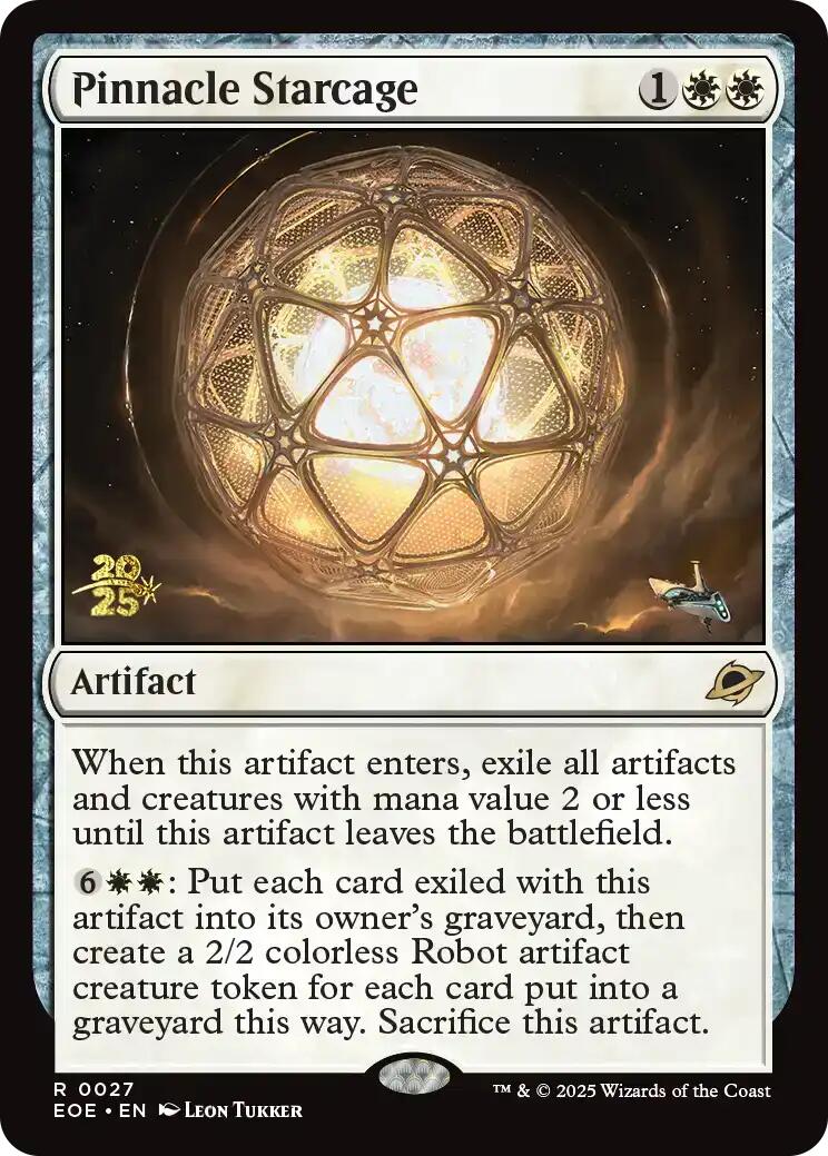 Pinnacle Starcage [Edge of Eternities Prerelease Promos] | Devastation Store
