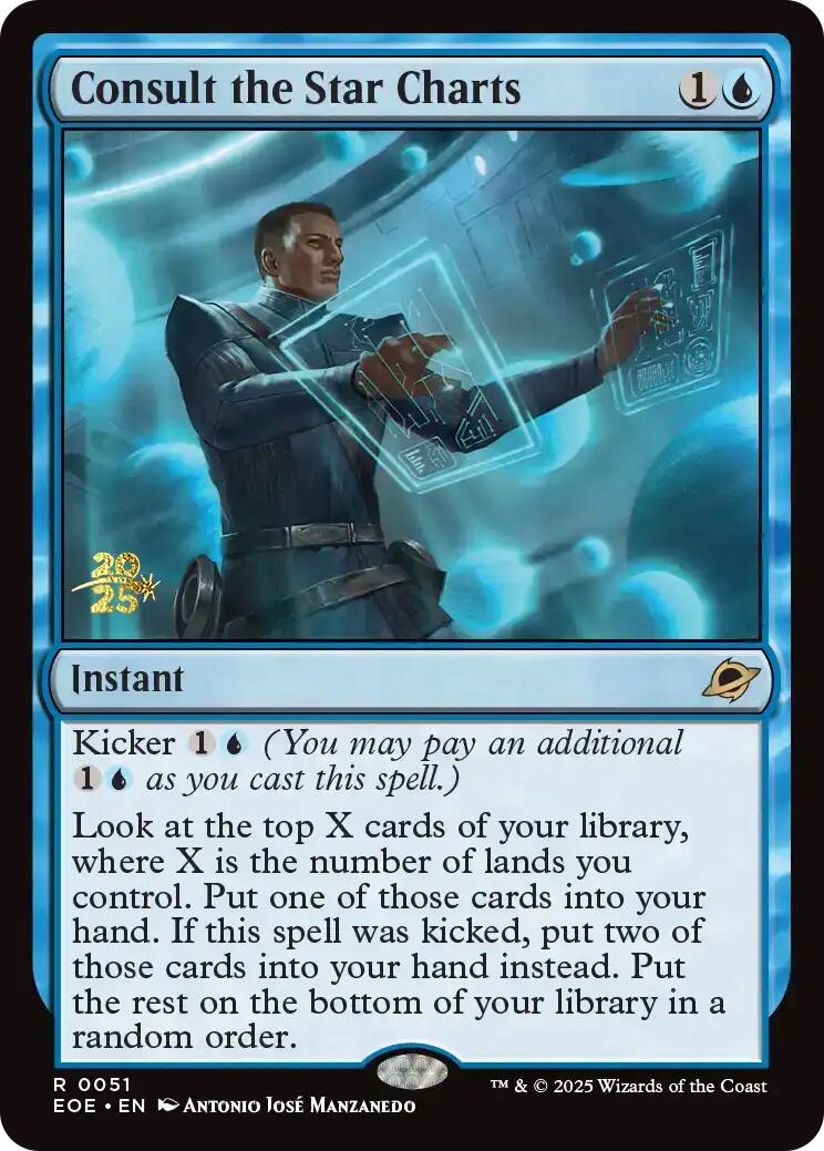 Consult the Star Charts [Edge of Eternities Prerelease Promos] | Devastation Store