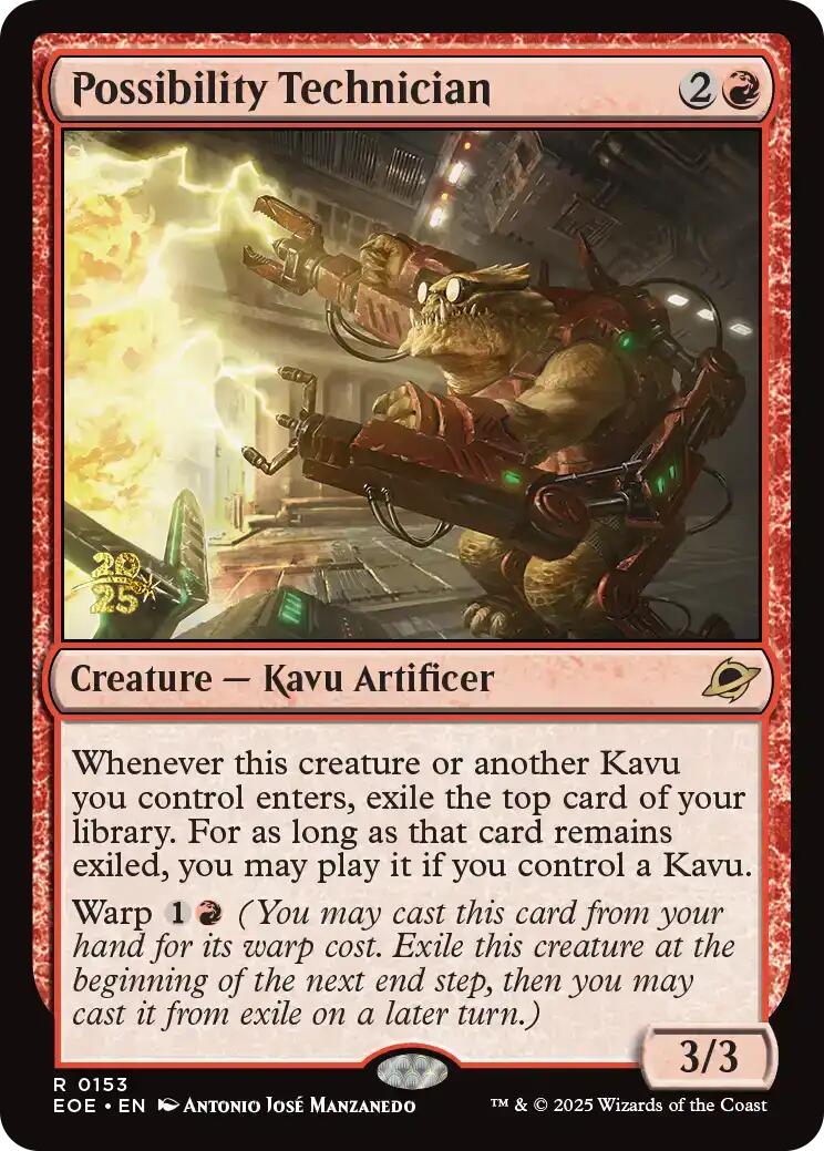 Possibility Technician [Edge of Eternities Prerelease Promos] | Devastation Store