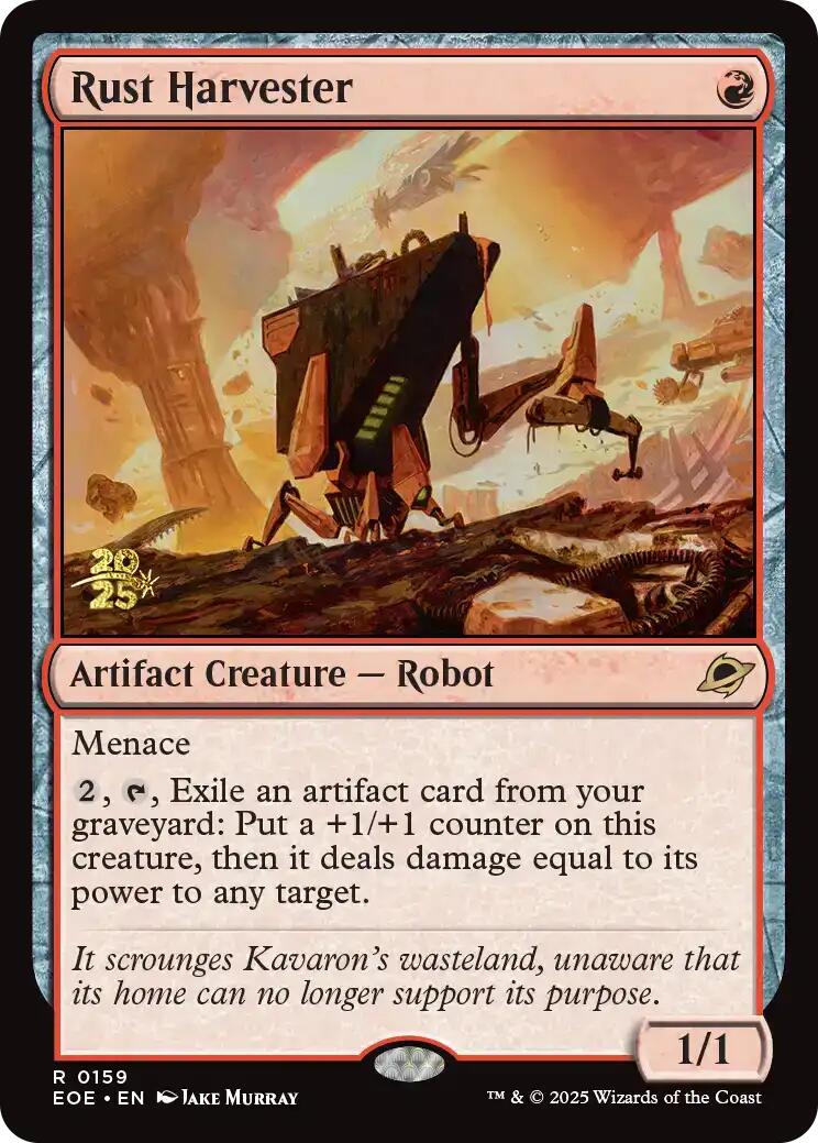 Rust Harvester [Edge of Eternities Prerelease Promos] | Devastation Store