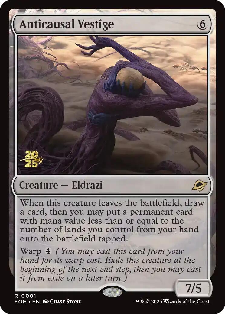 Anticausal Vestige [Edge of Eternities Prerelease Promos] | Devastation Store