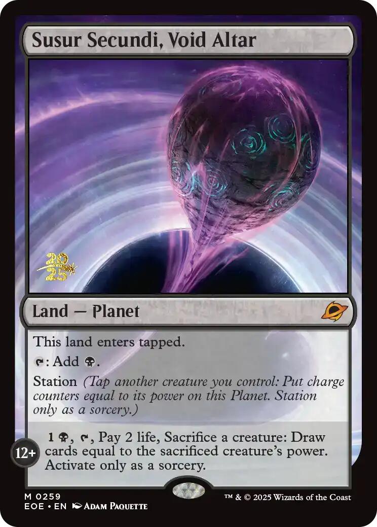 Susur Secundi, Void Altar [Edge of Eternities Prerelease Promos] | Devastation Store
