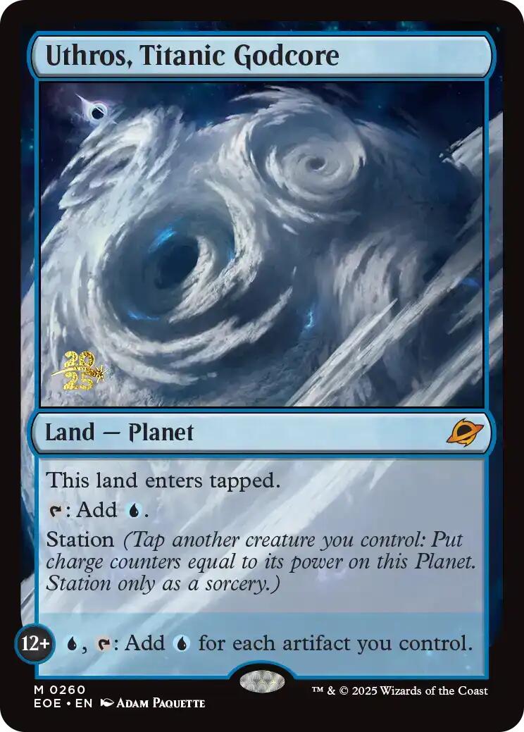 Uthros, Titanic Godcore [Edge of Eternities Prerelease Promos] | Devastation Store