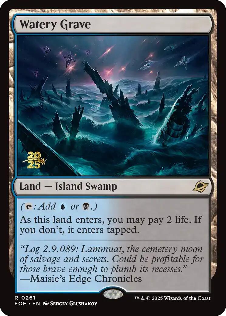 Watery Grave [Edge of Eternities Prerelease Promos] | Devastation Store