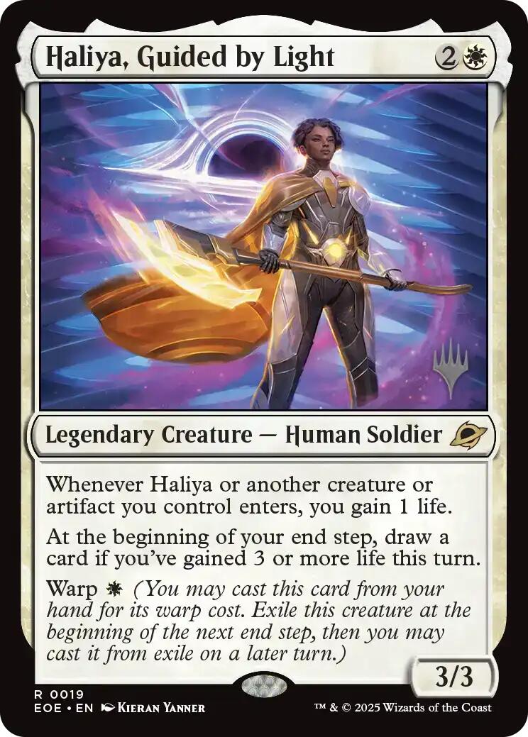 Haliya, Guided by Light [Edge of Eternities Promo Pack] | Devastation Store