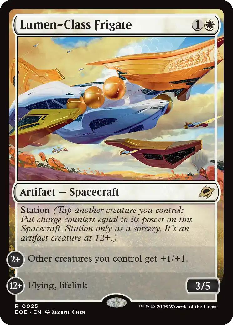 Lumen-Class Frigate [Edge of Eternities Promo Pack] | Devastation Store