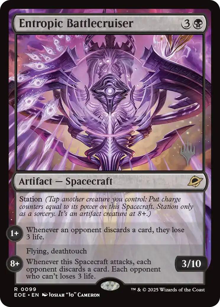 Entropic Battlecruiser [Edge of Eternities Promo Pack] | Devastation Store
