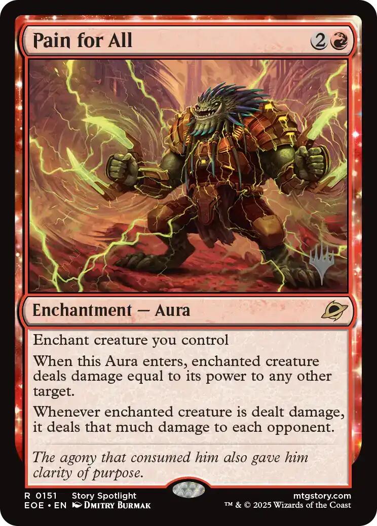 Pain for All [Edge of Eternities Promo Pack] | Devastation Store