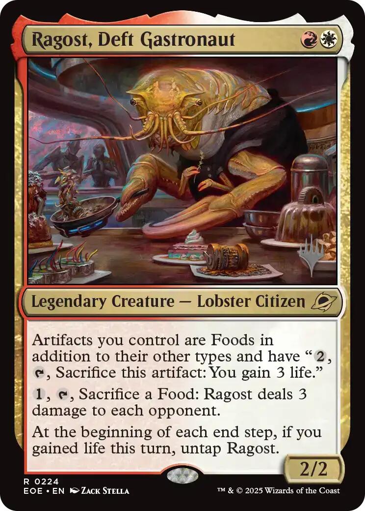 Ragost, Deft Gastronaut [Edge of Eternities Promo Pack] | Devastation Store