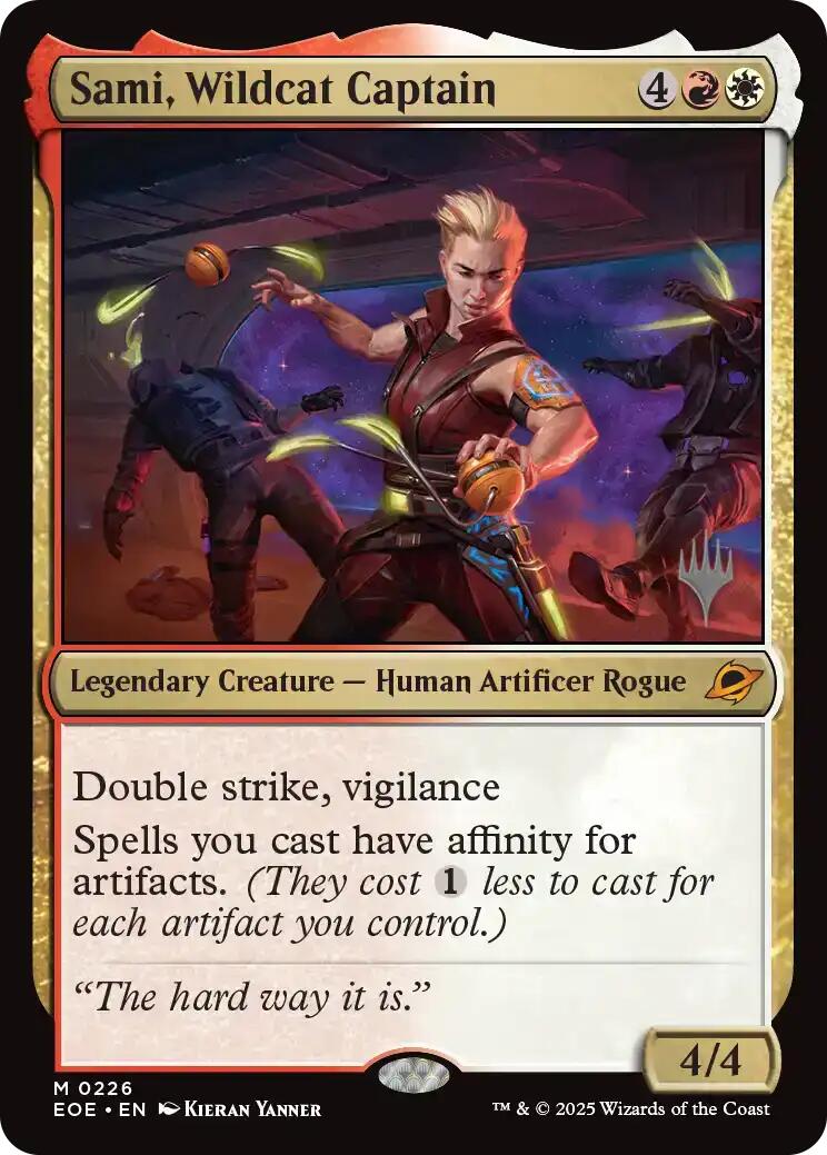 Sami, Wildcat Captain [Edge of Eternities Promo Pack] | Devastation Store