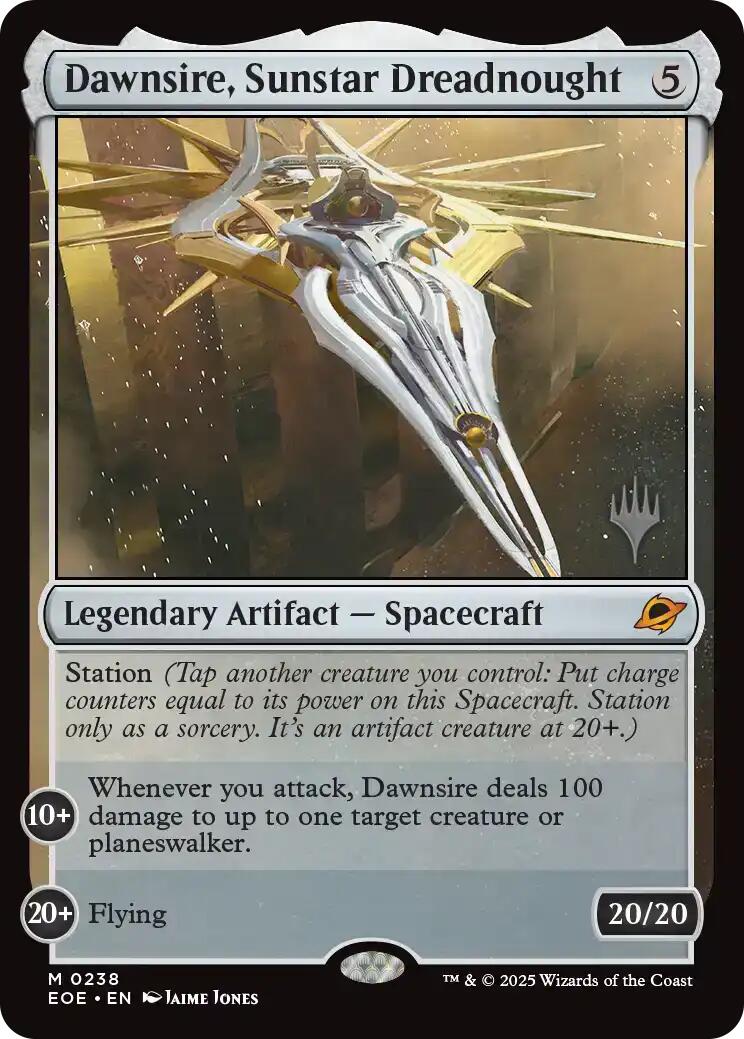 Dawnsire, Sunstar Dreadnought [Edge of Eternities Promo Pack] | Devastation Store