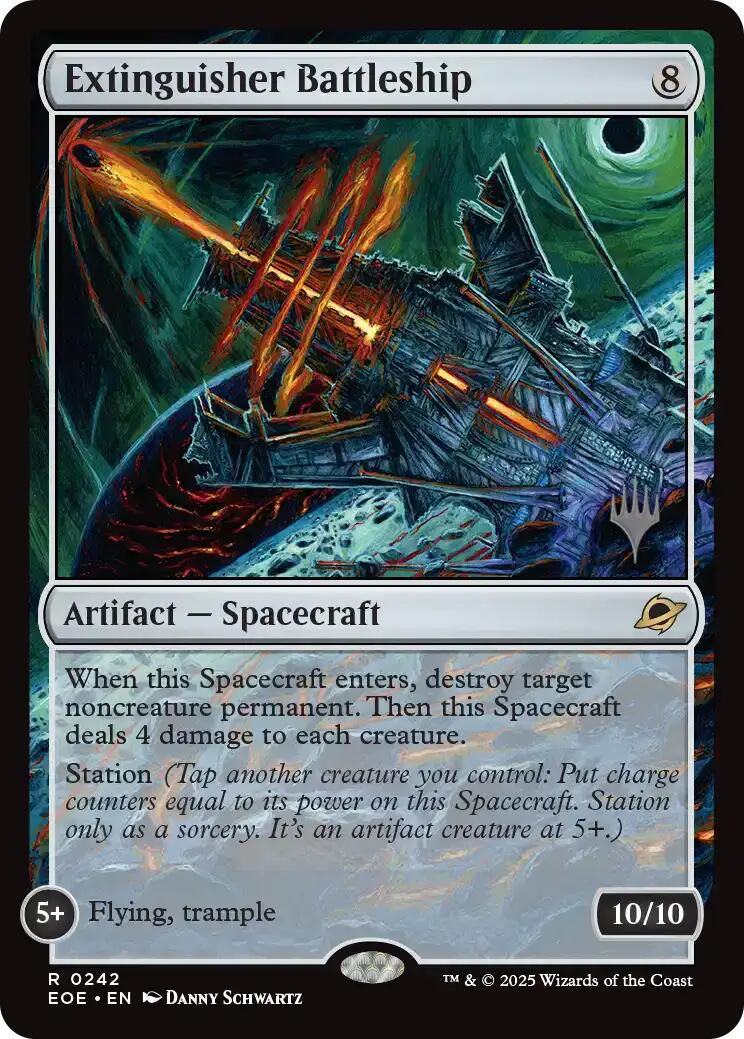Extinguisher Battleship [Edge of Eternities Promo Pack] | Devastation Store