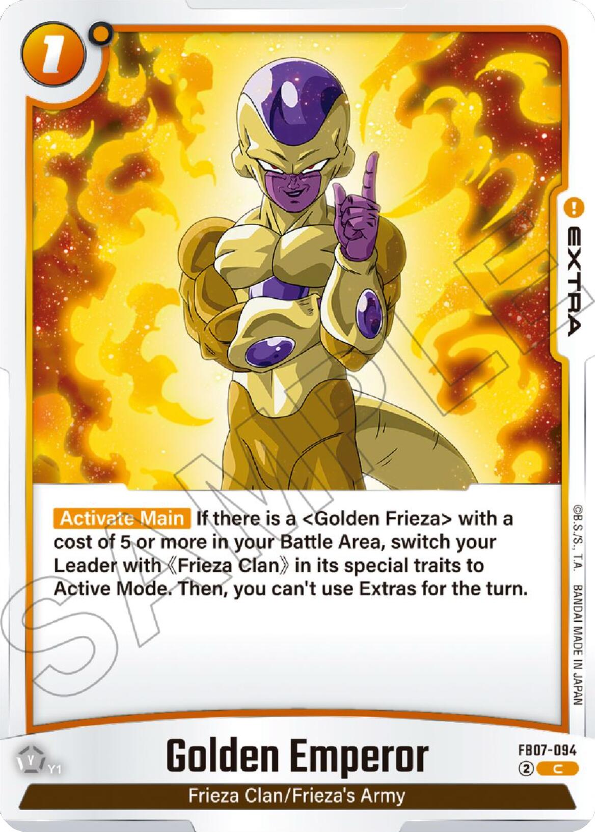 Golden Emperor [Wish For Shenron] | Devastation Store