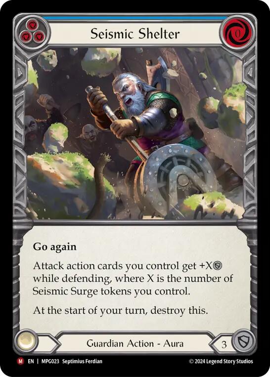 Seismic Shelter [MPG023] (Mastery Pack Guardian)  Rainbow Foil | Devastation Store