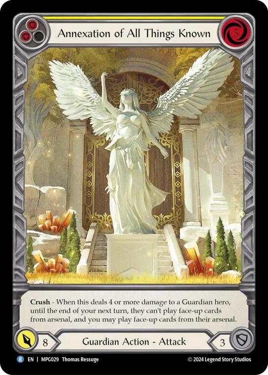 Annexation of All Things Known (Extended Art) [MPG029] (Mastery Pack Guardian)  Rainbow Foil | Devastation Store