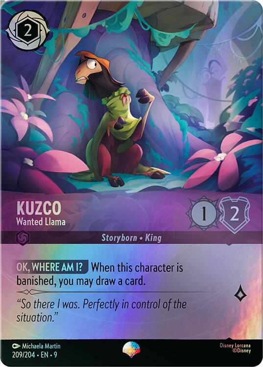 Kuzco - Wanted Llama (Epic) (209/204) [Fabled] | Devastation Store