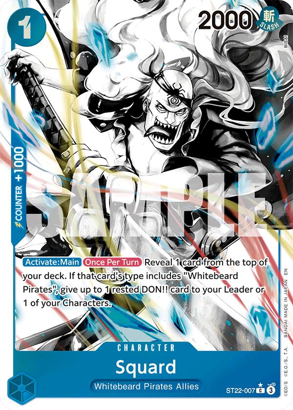 Squard (Parallel) [Starter Deck: Ace & Newgate] | Devastation Store