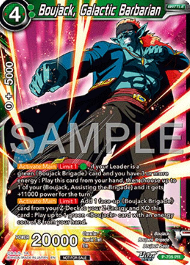 Boujack, Galactic Barbarian (Ultra-Bout Series Tournament Pack Vol.13) (P-705) [Tournament Promotion Cards] | Devastation Store