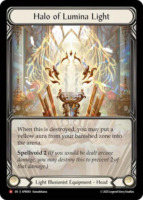 Halo of Lumina Light [APR003] (Armory Deck: Legends Prism)  Cold Foil | Devastation Store