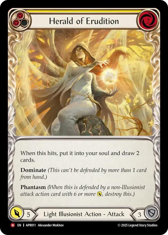 Herald of Erudition [APR011] (Armory Deck: Legends Prism) | Devastation Store