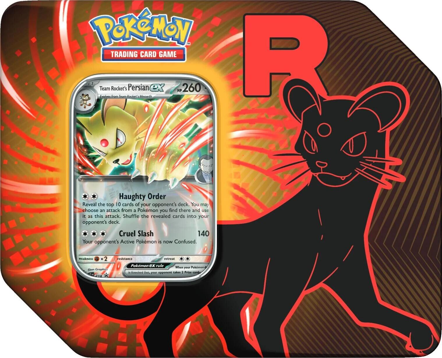 Team Rocket Tin (Team Rocket's Persian ex) | Devastation Store