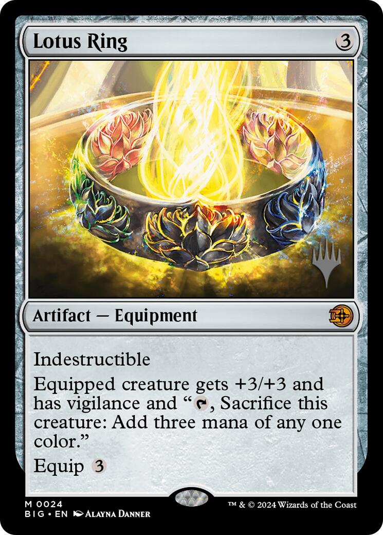 Lotus Ring [Edge of Eternities Promo Pack] | Devastation Store