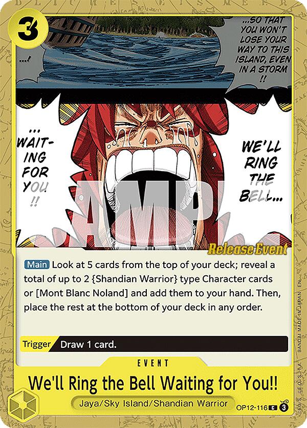 We'll Ring the Bell Waiting for You!! [Legacy of the Master Release Event Cards] | Devastation Store