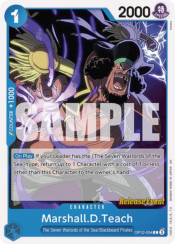 Marshall.D.Teach [Legacy of the Master Release Event Cards] | Devastation Store