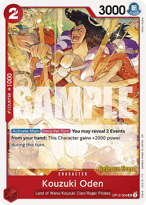 Kouzuki Oden [Legacy of the Master Release Event Cards] | Devastation Store