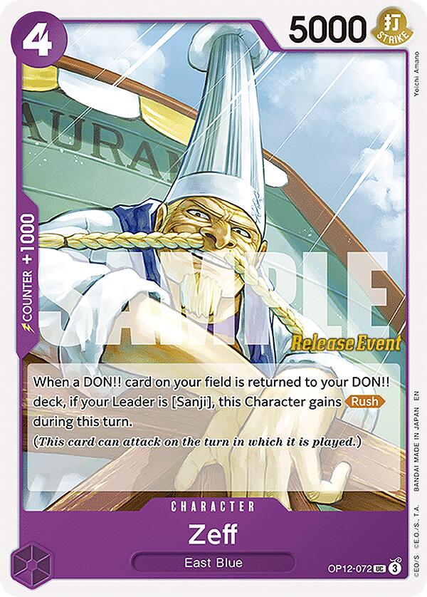Zeff [Legacy of the Master Release Event Cards] | Devastation Store