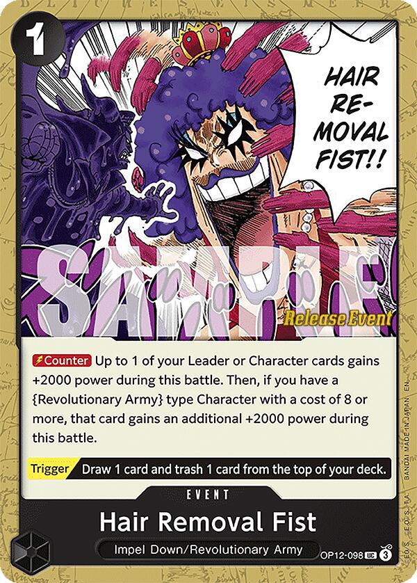 Hair Removal Fist [Legacy of the Master Release Event Cards] | Devastation Store