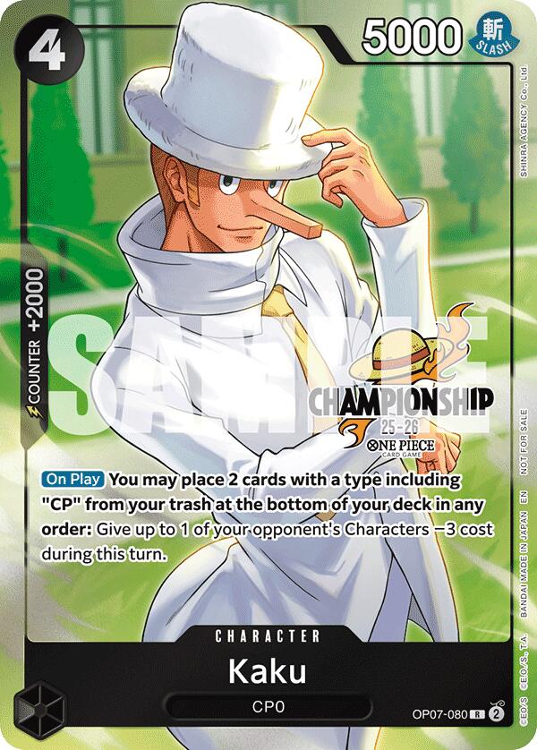 Kaku (CS 25-26 Celebration Pack) [One Piece Promotion Cards] | Devastation Store