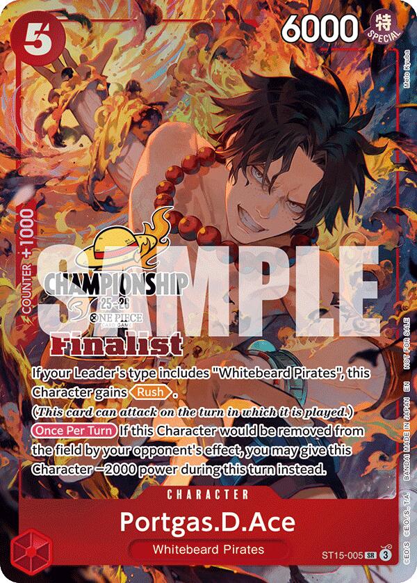 Portgas.D.Ace (CS 25-26 Finalist Card Set 1) [One Piece Promotion Cards] | Devastation Store