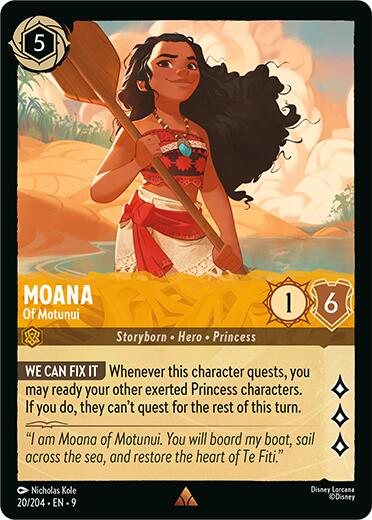 Moana - Of Motunui (20/204) [Fabled] | Devastation Store