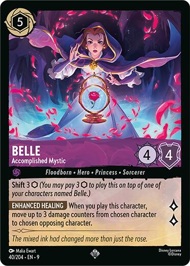 Belle - Accomplished Mystic (40/204) [Fabled] | Devastation Store