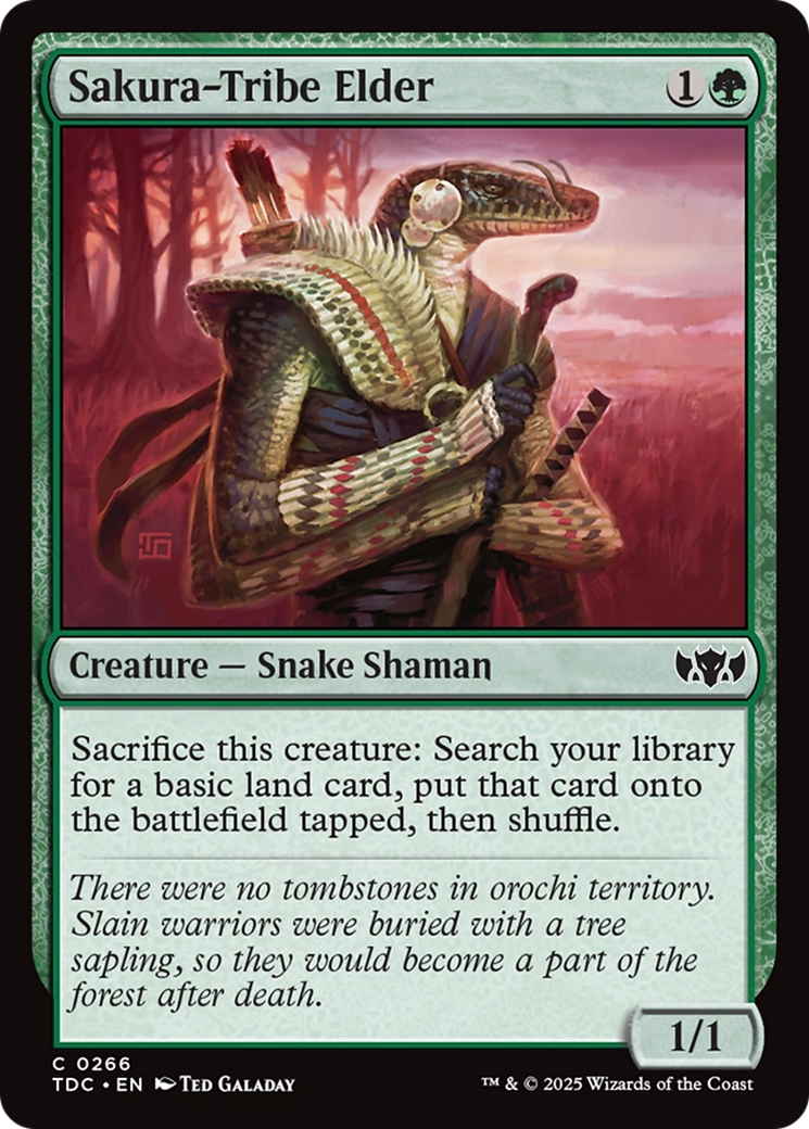 Sakura-Tribe Elder [Tarkir: Dragonstorm Commander] | Devastation Store