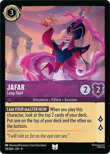 Jafar - Lamp Thief (59/204) [Fabled] | Devastation Store