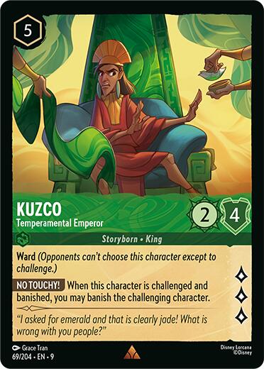 Kuzco - Temperamental Emperor (69/204) [Fabled] | Devastation Store