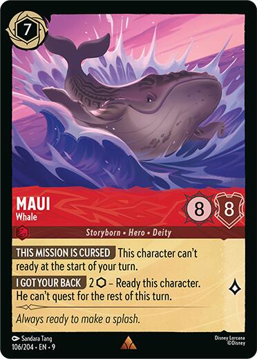 Maui - Whale (106/204) [Fabled] | Devastation Store