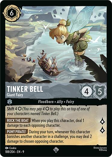 Tinker Bell - Giant Fairy (188/204) [Fabled] | Devastation Store
