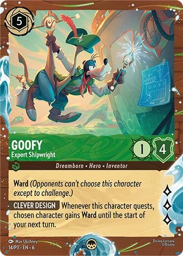 Goofy - Expert Shipwright (Disney Cruise Promo) (14/P3) [Promo Cards] | Devastation Store