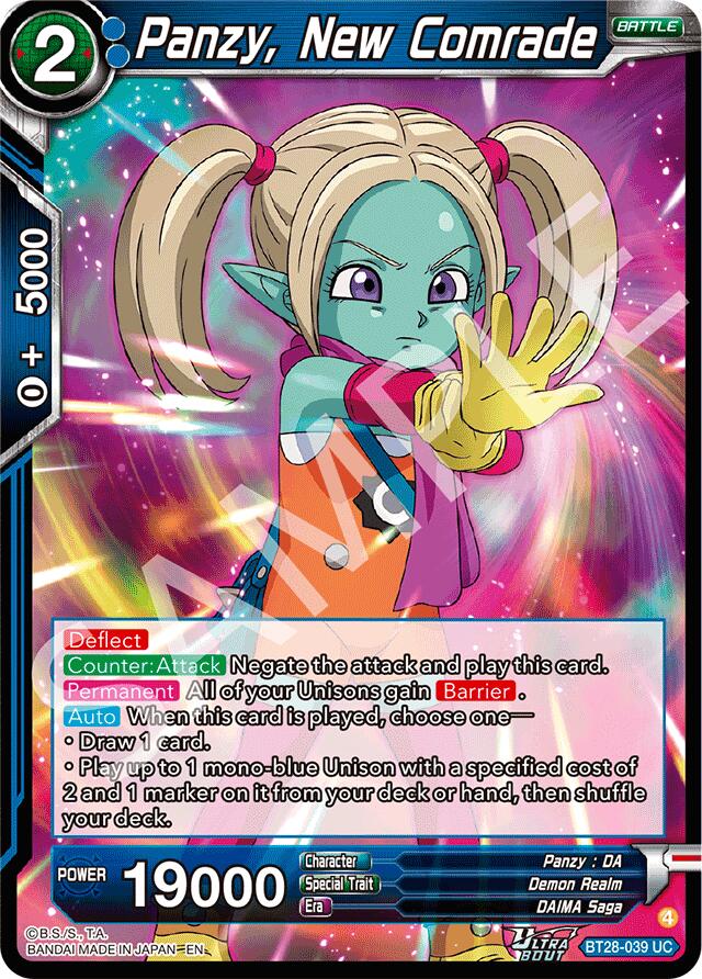 Panzy, New Comrade (BT28-039) [Prismatic Clash] | Devastation Store