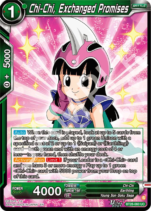 Chi-Chi, Exchanged Promises (BT28-060) [Prismatic Clash] | Devastation Store