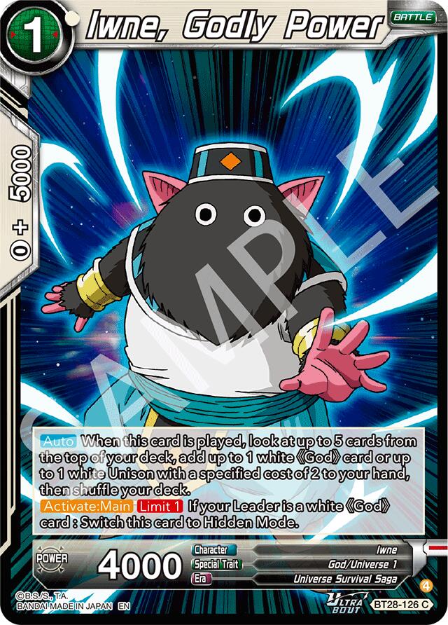 Iwne, Godly Power (BT28-126) [Prismatic Clash] | Devastation Store