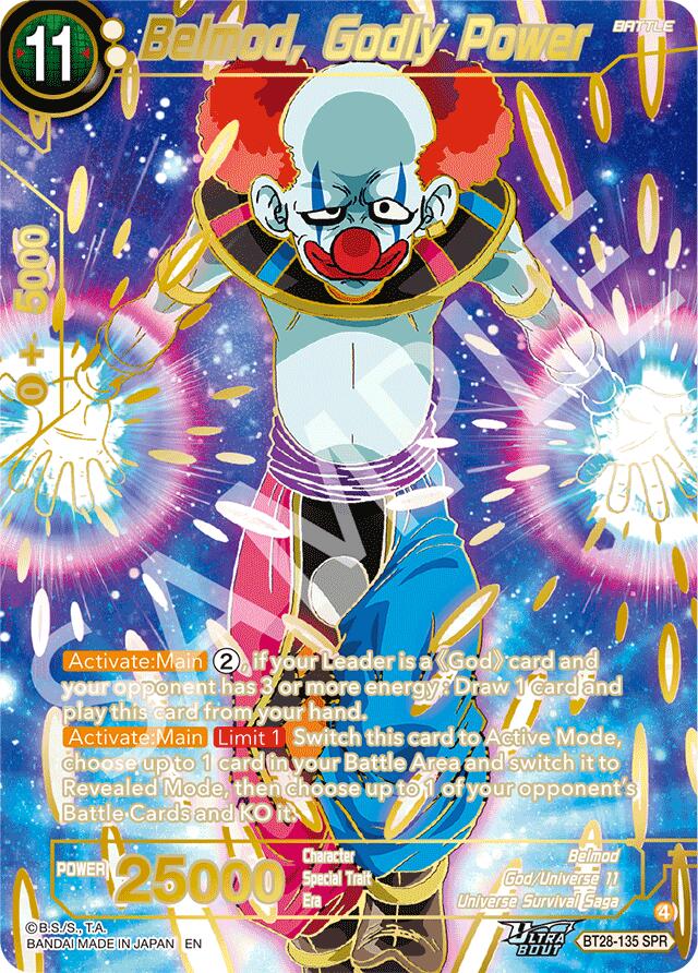 Belmod, Godly Power (SPR) (BT28-135) [Prismatic Clash] | Devastation Store