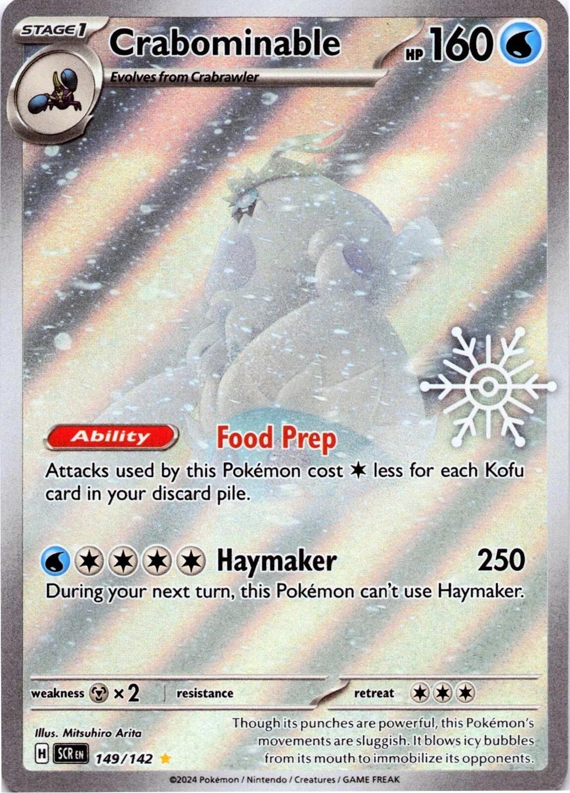 Crabominable (149/142) (Holiday Calendar) [Miscellaneous Cards] | Devastation Store